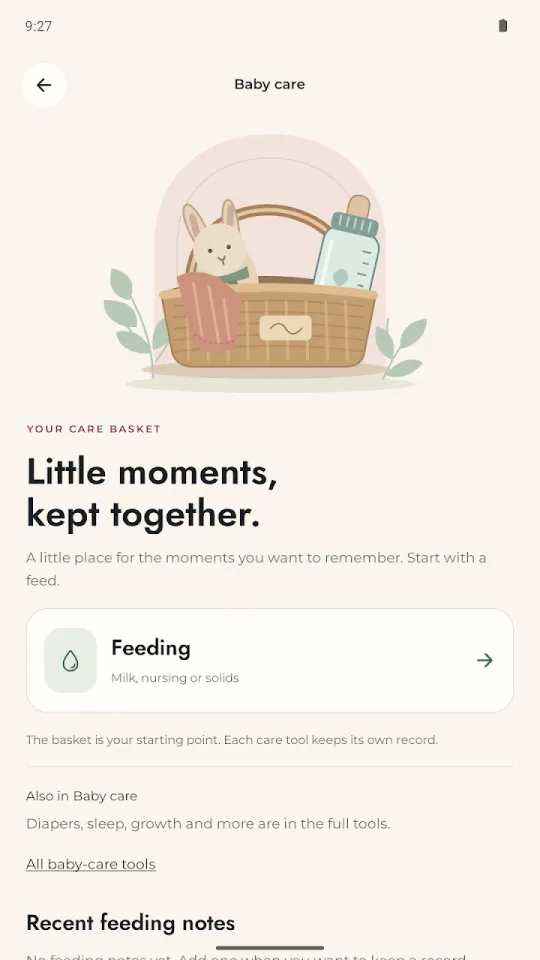 Pharmayo app baby care feeding log